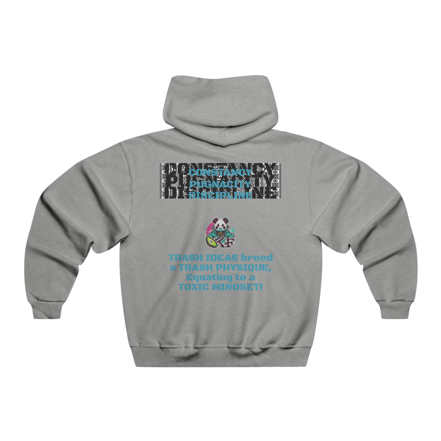 HOODIES TRASH IDEA TRASH PHYSIQUE TOXIC MINDSET. KF TACTICIAN COLLECTION